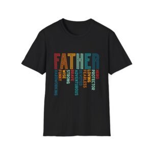 Dad Hero Unisex Softstyle T-Shirt, Father’s Day Gift, Gift for Dad, Family Tee, Adventure Shirt, Funny Dad Shirt