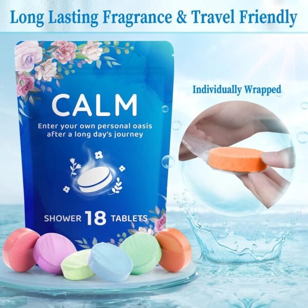 18-Pack Shower Steamers Aromatherapy, Shower Bath ... - Image 3