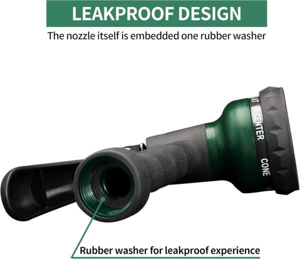 AUTOMAN-Garden-Hose-Nozzle, ABS Water Spray Nozzle... - Image 5