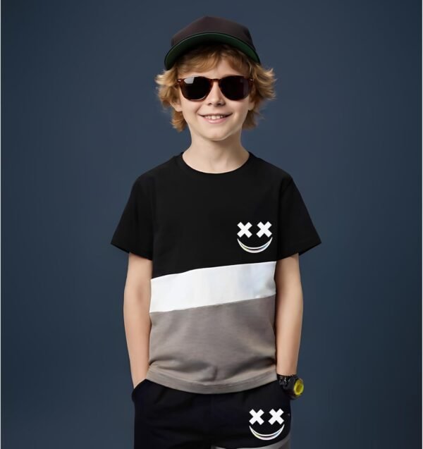 Size 6-12 Years Boys Summer/Spring Outfits Set Sho... - Image 4