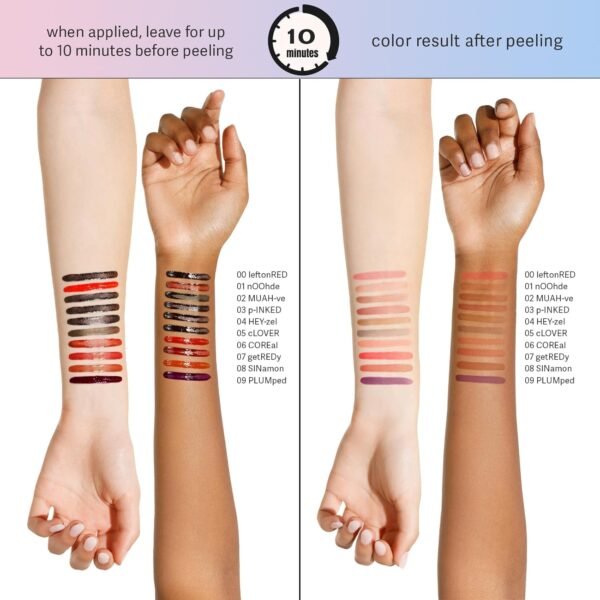 Sacheu Lip Liner Stay-N Peel Off Lip Stain — Long ... - Image 4
