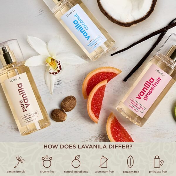 Lavanila Vanilla Grapefruit Healthy Hair + Body Pe... - Image 5
