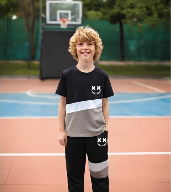Size 6-12 Years Boys Summer/Spring Outfits Set Sho... - Image 5