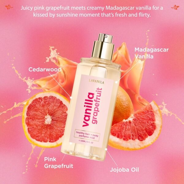 Lavanila Vanilla Grapefruit Healthy Hair + Body Pe... - Image 4