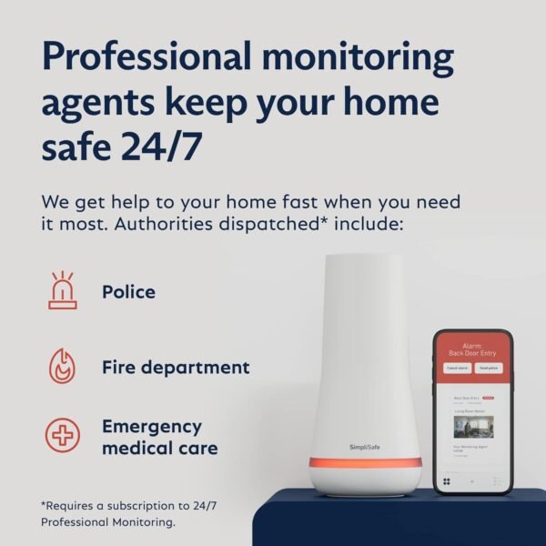 SimpliSafe 9 Piece Wireless Home Security System w... - Image 5