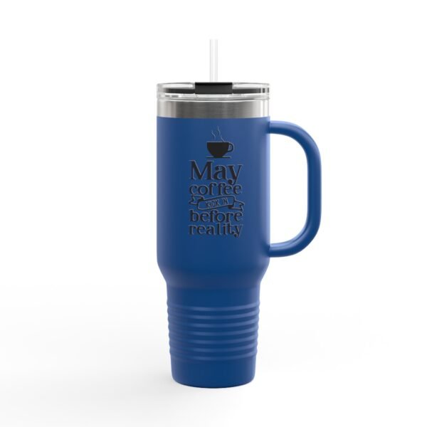 May Coffee Fuel My Adventures Insulated Travel Mug, 40oz | Coffee Lover Gift | Travel Accessory | Outdoor Mug | Birthday Present | [...] - Image 10