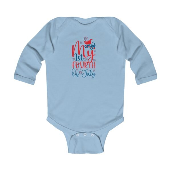 My 1st Fourth of July Infant Long Sleeve Bodysuit