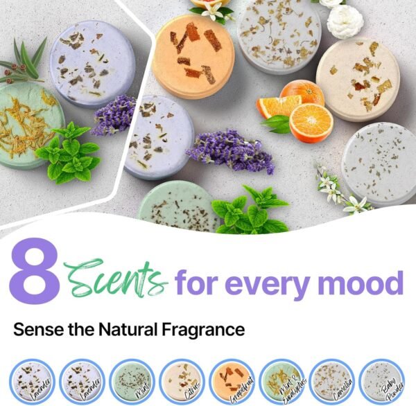 Shower Steamers Aromatherapy BLRIET 8 Pack Gifts f... - Image 4