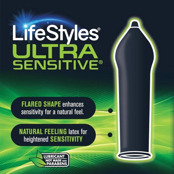 LifeStyles Ultra Sensitive Natural Feeling Lubrica... - Image 3