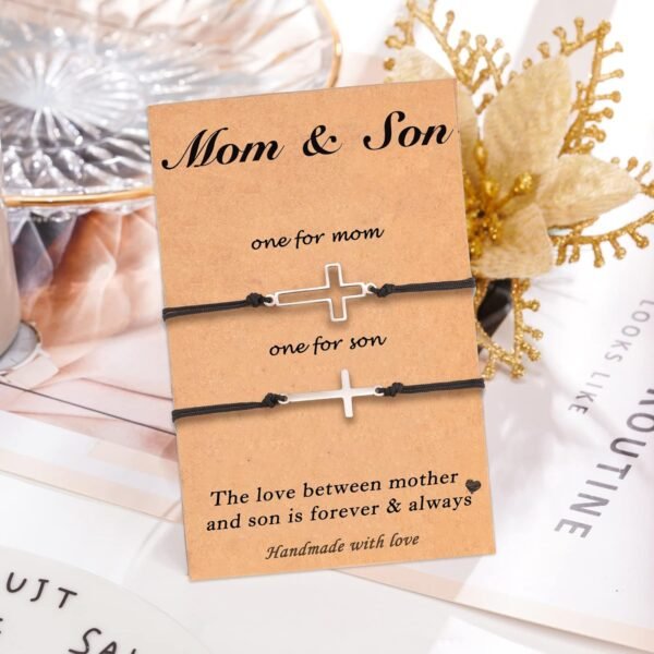 Tarsus Cross Matching Bracelets Gifts Ideas for Fa... - Image 4