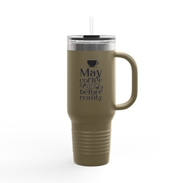 May Coffee Fuel My Adventures Insulated Travel Mug, 40oz | Coffee Lover Gift | Travel Accessory | Outdoor Mug | Birthday Present | [...] - Image 9