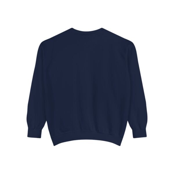 Super Father Garment-Dyed Sweatshirt, Gift for Dad, Father's Day Apparel, Cozy Unisex Sweatshirt, Dad's Day Present, Family Celebration Wear - Image 2
