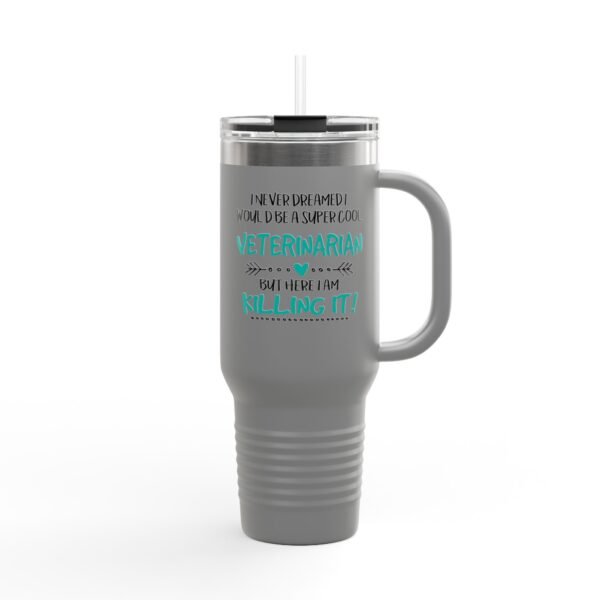 Veterinarian Travel Mug, 40oz Insulated Coffee Cup, Funny Vet Gift, Pet Lover Present, Animal Care Hydration Container - Image 10