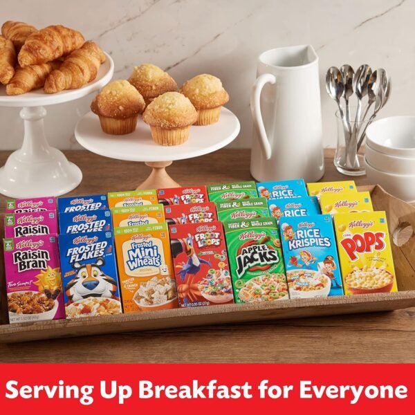 Kellogg's Cold Breakfast Cereal, Bulk Pantry Stapl... - Image 8