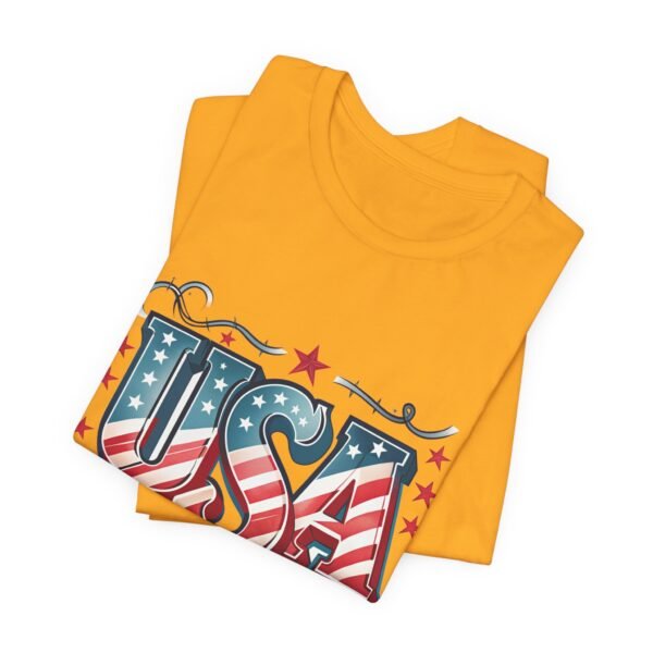 USA Patriotic Tee, Unisex Short Sleeve Shirt for Independence Day, 4th of July Gift, American Pride Apparel, Casual Summer Top - Image 25