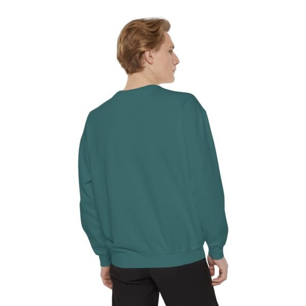 Super Father Garment-Dyed Sweatshirt, Gift for Dad, Father's Day Apparel, Cozy Unisex Sweatshirt, Dad's Day Present, Family Celebration Wear - Image 13