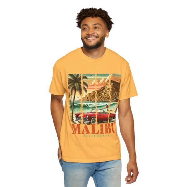 Malibu Vintage Graphic T-shirt, Retro Vacation Tee, Summer Beach Shirt, Unisex Casual Wear, Gift for Travelers, California Style - Image 6