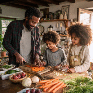 Family Cooking Nights: Boosting Bonds and Healthy Eating