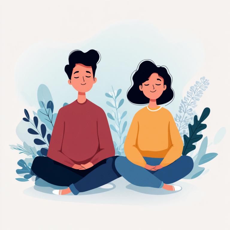 Managing Stress Together: A Love Story of Calm and Care