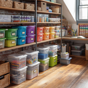 Smart Storage: Simplify Your Space with Bins & Labels