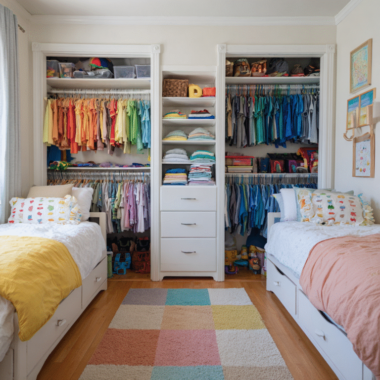 Smart Tips for Organizing a Shared Kids’ Bedroom Together
