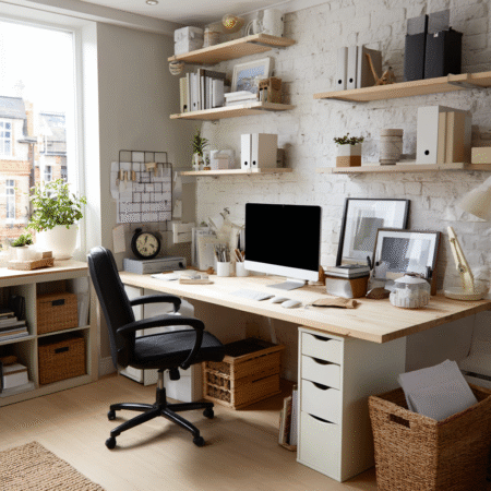 Smart & Simple Tips for Organizing Your Home Office Space