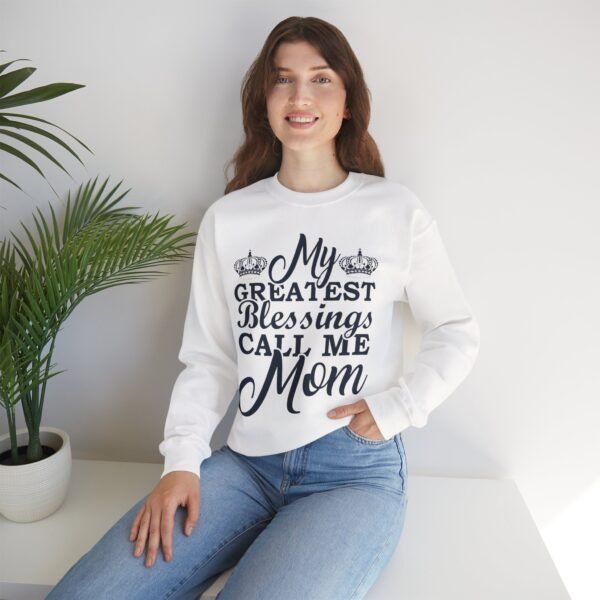 My Greatest Blessings  Unisex Crewneck Sweatshirt - Americana Style, Cozy Layer, Perfect for BBQs, Fourth of July, Family Gatherings, Casual Wear - Image 16