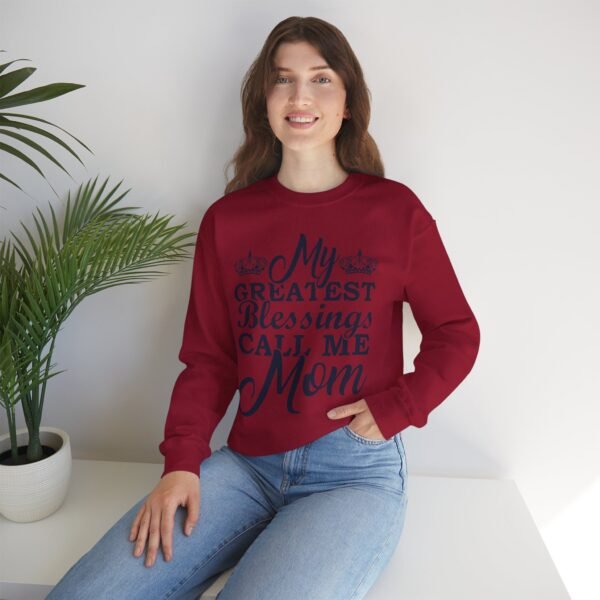 My Greatest Blessings  Unisex Crewneck Sweatshirt - Americana Style, Cozy Layer, Perfect for BBQs, Fourth of July, Family Gatherings, Casual Wear - Image 52