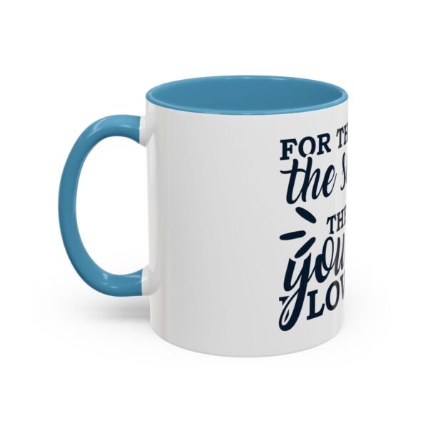For The Support Of The Mom Accent Coffee Mug with Motivational Quote, Cute Coffee Lover Gift, Funny Office Mug, Inspirational Drinkware, Birthday Coffee Cup - Image 3