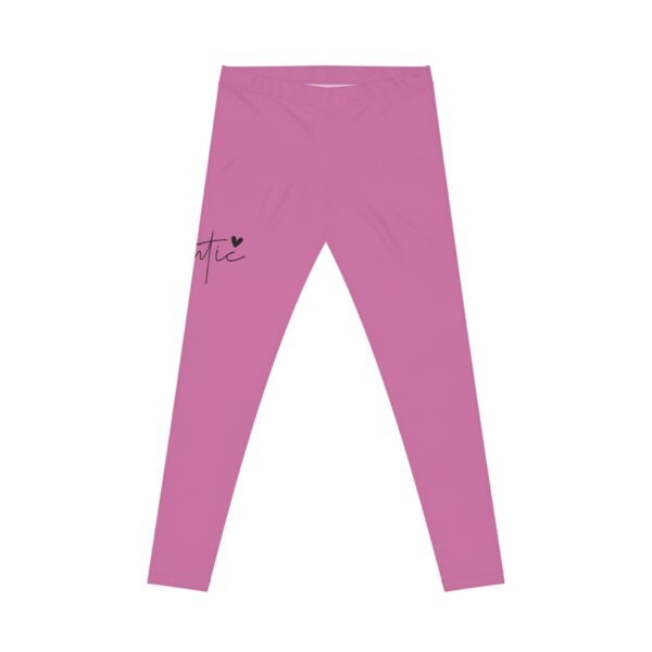 Authentic With Love Symbol Legging | Stylish Women's AOP Fitness Pants, Casual Wear, Workout Gear, Athletic Leggings, Gift for Sisters
