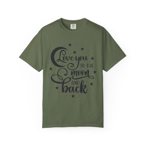 Love You to the Moon and Back Unisex T-Shirt | Cute Gift for Him/Her, Relaxed Fit Tee, Relationship Gift, Gift for Parents, Couple's Shirt - Image 105