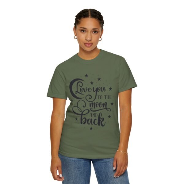 Love You to the Moon and Back Unisex T-Shirt | Cute Gift for Him/Her, Relaxed Fit Tee, Relationship Gift, Gift for Parents, Couple's Shirt - Image 109