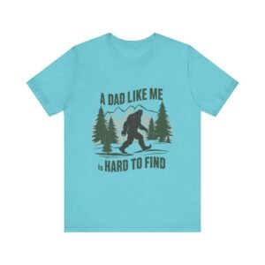Funny Bigfoot Dad T-Shirt, Perfect for Father’s Day Gifts, Outdoor Enthusiasts, Casual Wear, Family Gatherings, Adventure Lovers