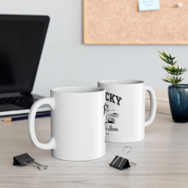 Kentucky Themed Ceramic Mug | Horse & Barrel Design | Perfect Gift for State Pride, Home Decor, Coffee Lovers, Souvenir, Travel - Image 6