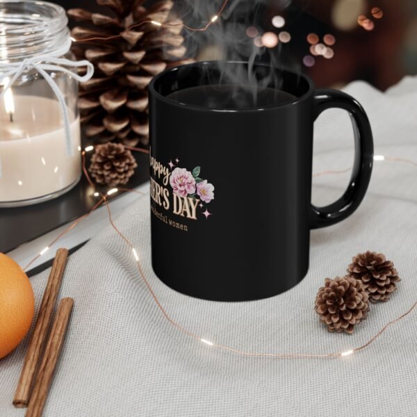 Happy Mother's Day Mug - Custom Gift for Nurses, Healthcare Workers, Coffee Lover, Black Coffee Cup, Healthcare Appreciation Gift - Image 6