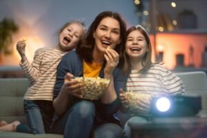 Popcorn & Pajamas: Hilarious Family Movie Night Ideas!