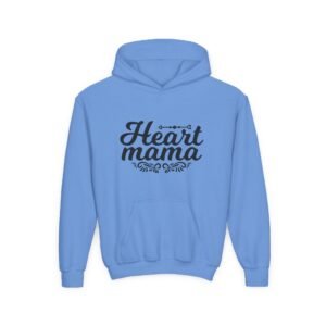 Heart Mama Hooded Sweatshirt – Cozy Autumn Vibes, Perfect for Fall, Nature Lovers, Casual Wear, Warmth