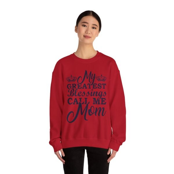 My Greatest Blessings  Unisex Crewneck Sweatshirt - Americana Style, Cozy Layer, Perfect for BBQs, Fourth of July, Family Gatherings, Casual Wear - Image 46