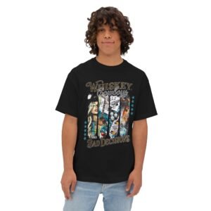 Unisex Oversized Boxy Tee, 100% airlume, ring-spun and combed cotton