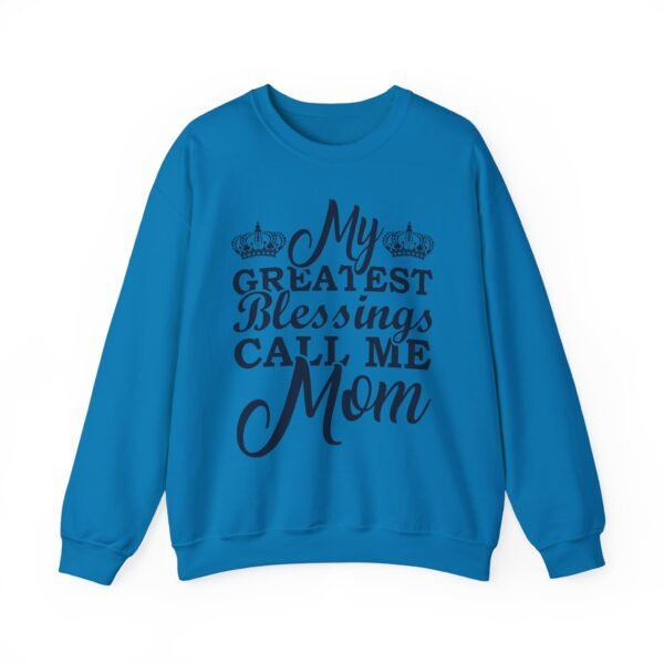 My Greatest Blessings  Unisex Crewneck Sweatshirt - Americana Style, Cozy Layer, Perfect for BBQs, Fourth of July, Family Gatherings, Casual Wear - Image 6