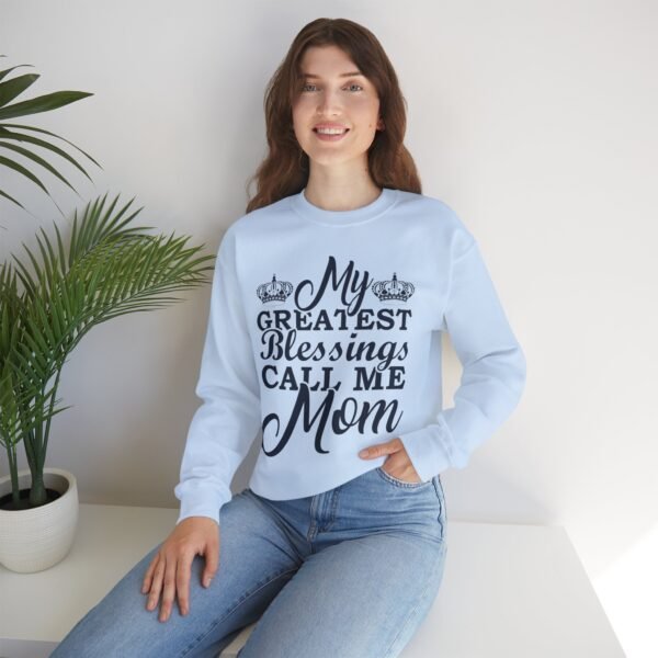 My Greatest Blessings  Unisex Crewneck Sweatshirt - Americana Style, Cozy Layer, Perfect for BBQs, Fourth of July, Family Gatherings, Casual Wear - Image 37