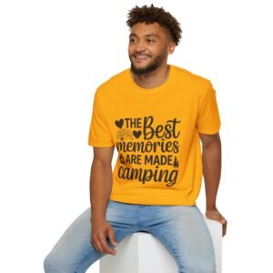 Camping Memories T-Shirt | Unisex Outdoor Shirt | Family Camping Trip Tee | Adventure Gift for Nature Lovers, Summer Vacation Apparel