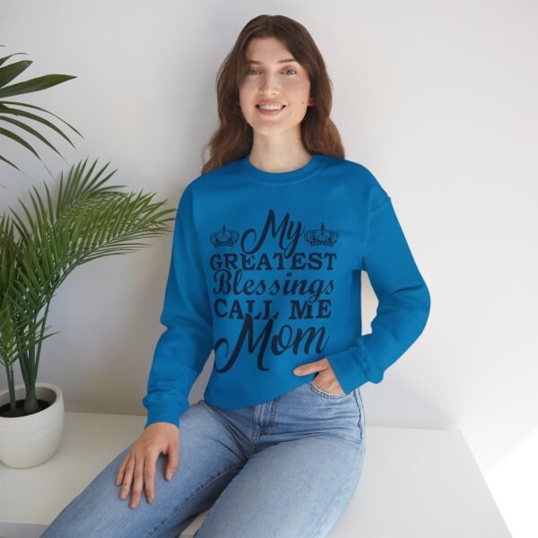 My Greatest Blessings  Unisex Crewneck Sweatshirt - Americana Style, Cozy Layer, Perfect for BBQs, Fourth of July, Family Gatherings, Casual Wear - Image 11