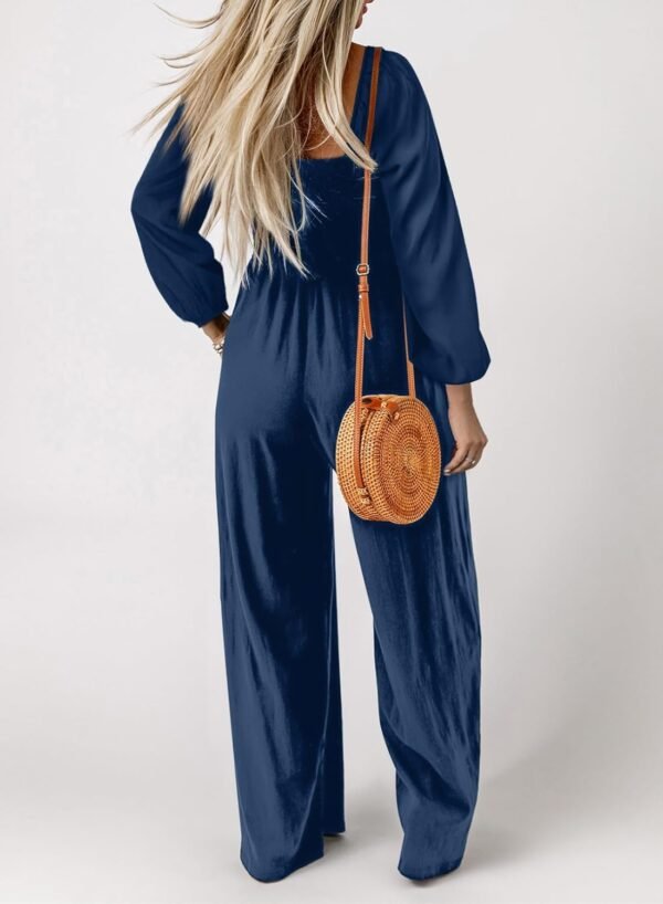Dokotoo Women's Casual Loose Overalls Jumpsuits On... - Image 4