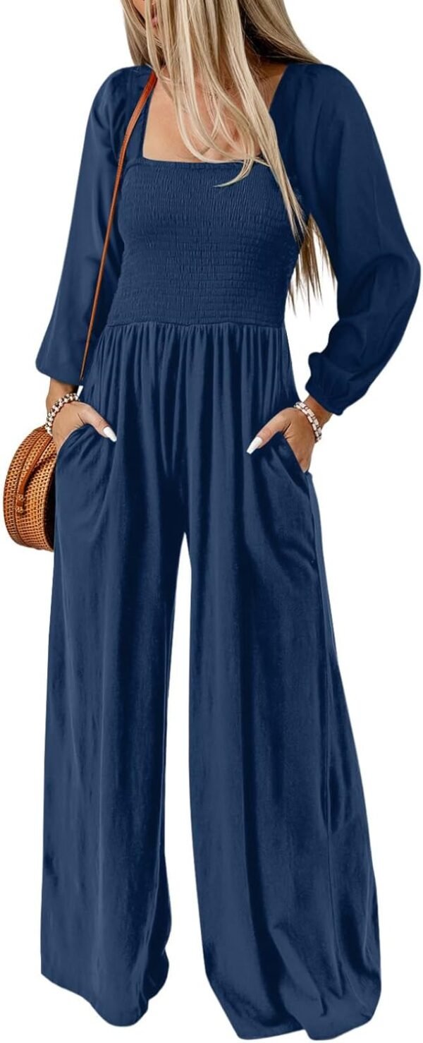 Dokotoo Women's Casual Loose Overalls Jumpsuits On... - Image 2