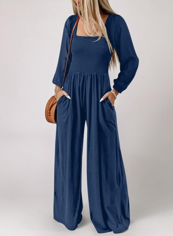 Dokotoo Women's Casual Loose Overalls Jumpsuits On... - Image 3