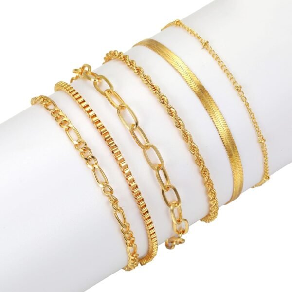 NEWITIN 69 Pieces Gold Jewelry Set for Women Fashi... - Image 4