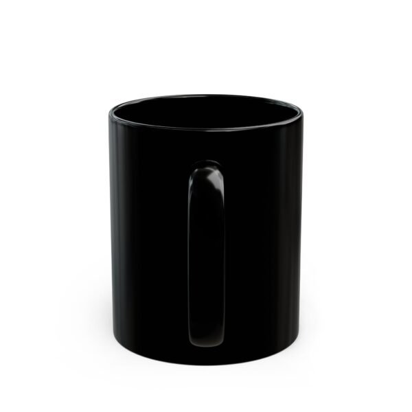 Floral Black Mug, Elegant Coffee Cup, Floral Drinkware, Gift for Her, Home Decor, Tea Lover, Mother’s Day Present - Image 5