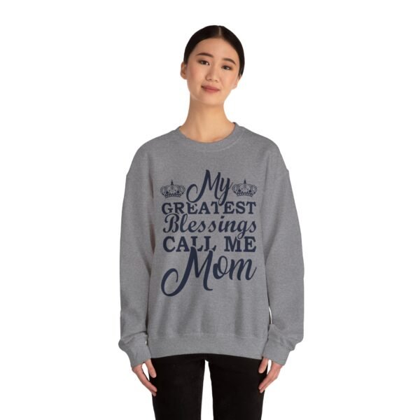 My Greatest Blessings  Unisex Crewneck Sweatshirt - Americana Style, Cozy Layer, Perfect for BBQs, Fourth of July, Family Gatherings, Casual Wear - Image 31