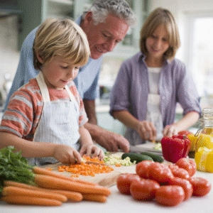 Getting Kids Involved in Meal Planning and Cooking Tips